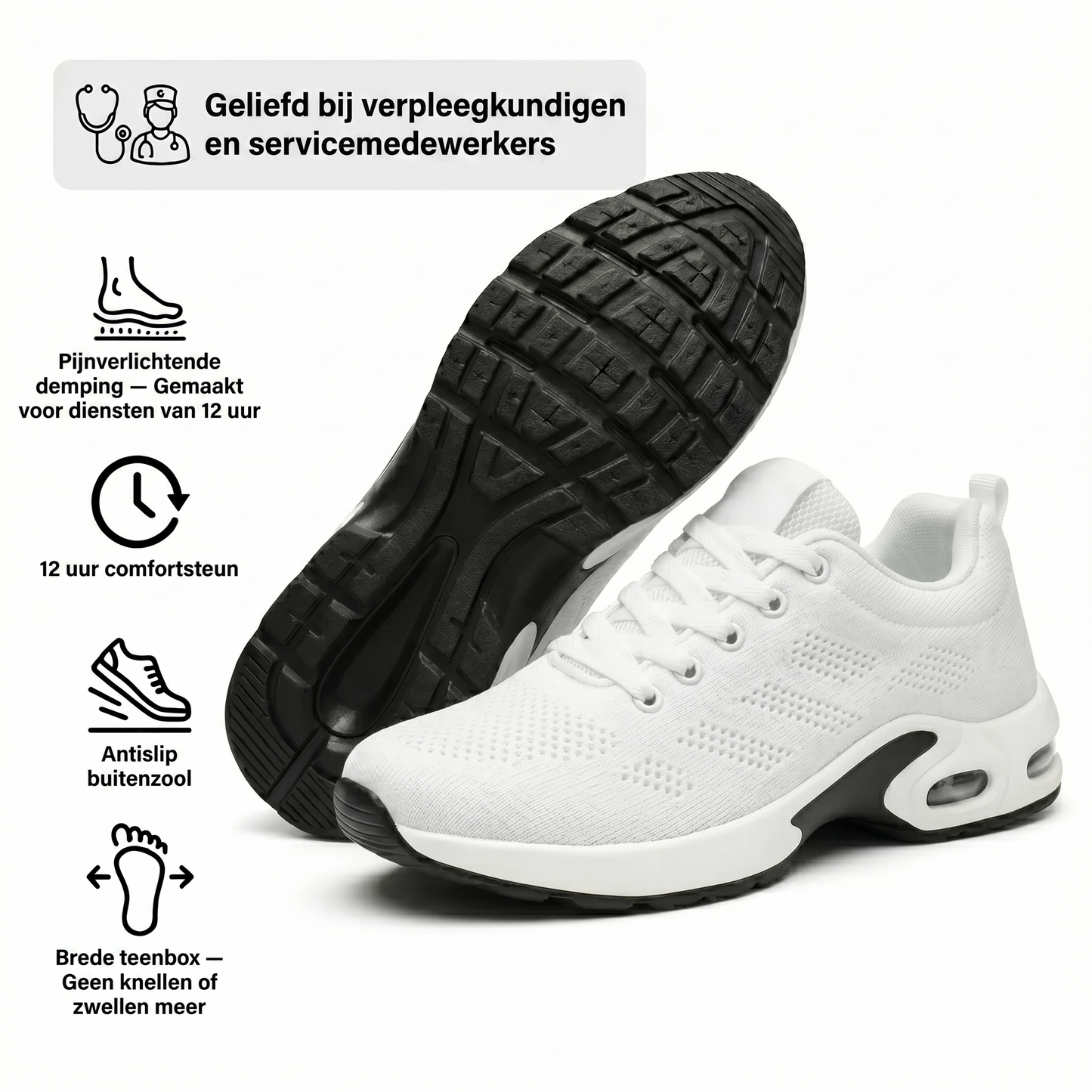 Orthora™ Pro - Schoenen voor diensten van 12 uur, verlichting van voet-, knie- en rugpijn de hele dag