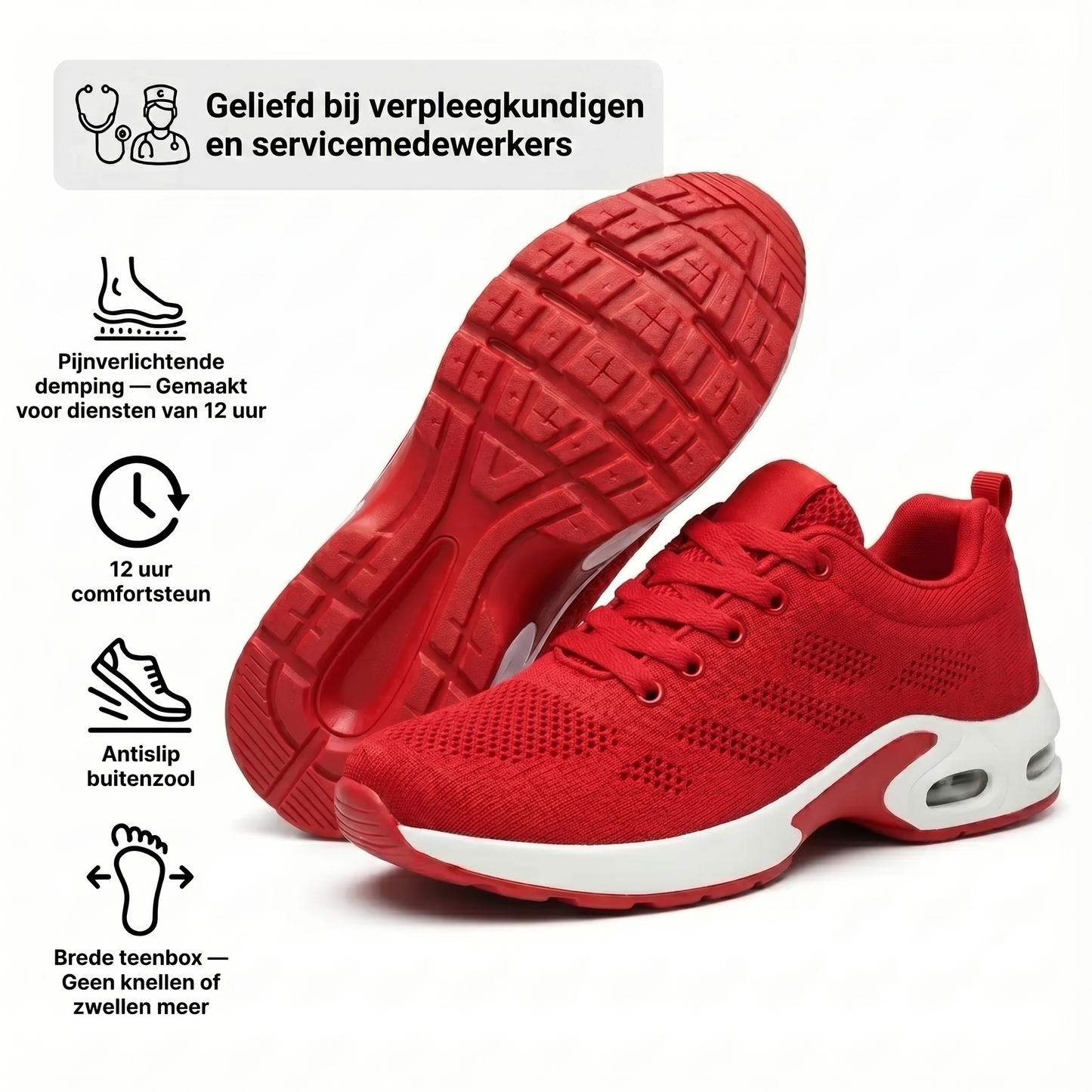 Orthora™ Pro - Schoenen voor diensten van 12 uur, verlichting van voet-, knie- en rugpijn de hele dag